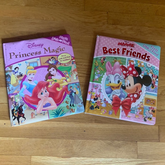 Bundle of 2 Disney Princess Magic First Look and Find for TODDLER Hard cover - Picture 1 of 6